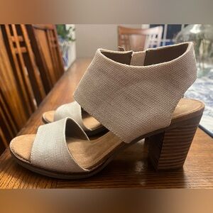 Toms Majorca beige Heeled Sandals